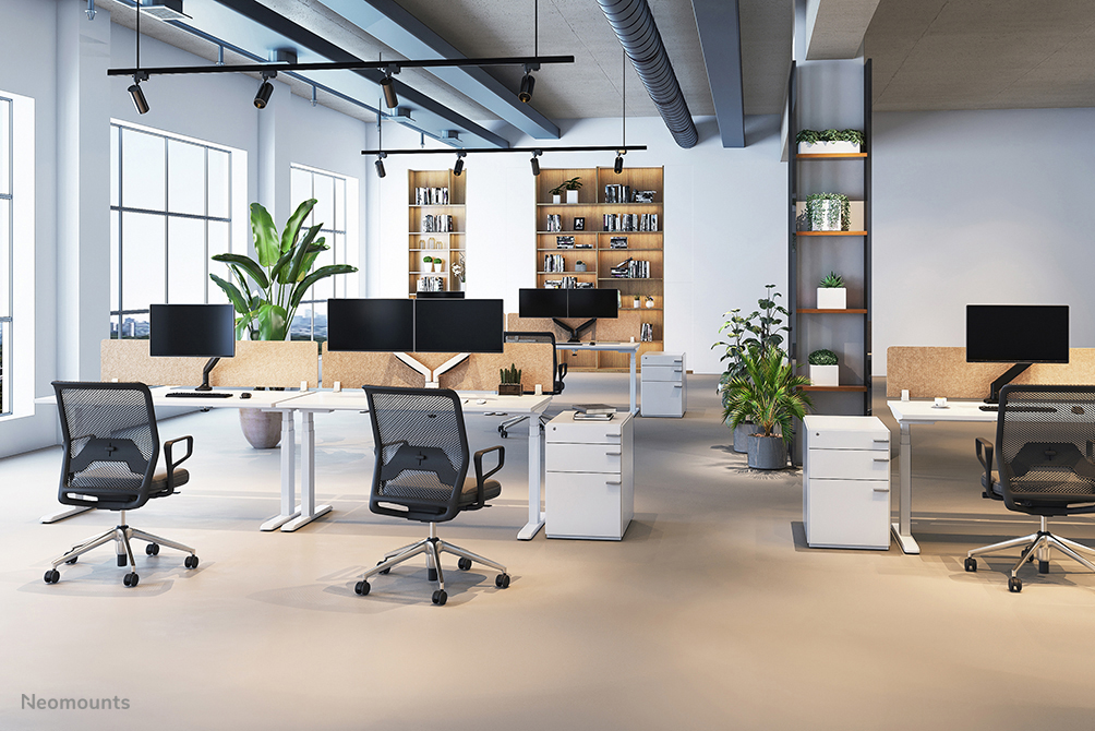 Neomounts Select monitor bureausteun